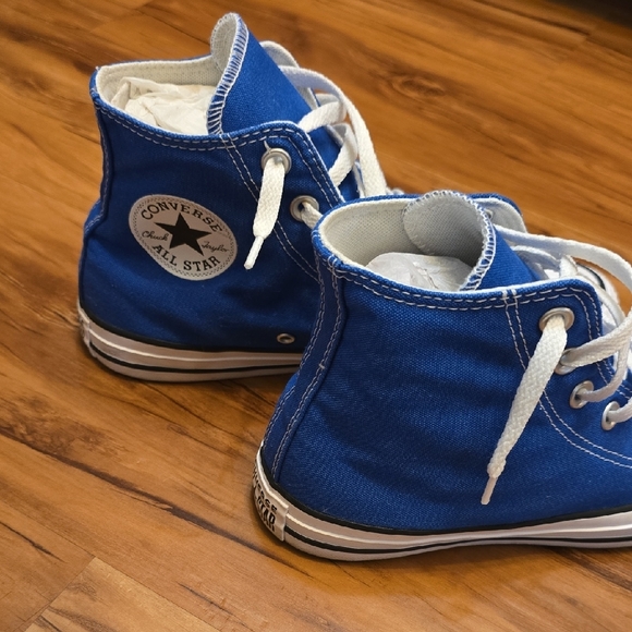 Converse Blue High-Top Sneakers - Picture 5 of 8